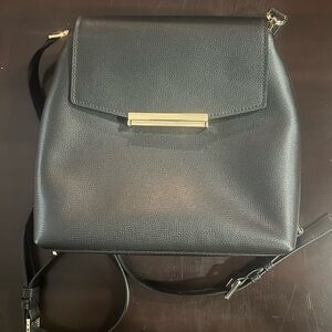Kate spade Maddie black saffiano leather convertible bag w/ dust bag and box exc